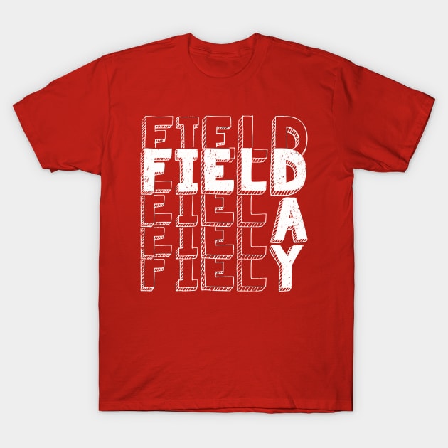 Field Day 2022 For school teachers kids and family Red T-Shirt by Souben